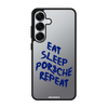 Чохол для Galaxy S25 з принтом + porsche blue
