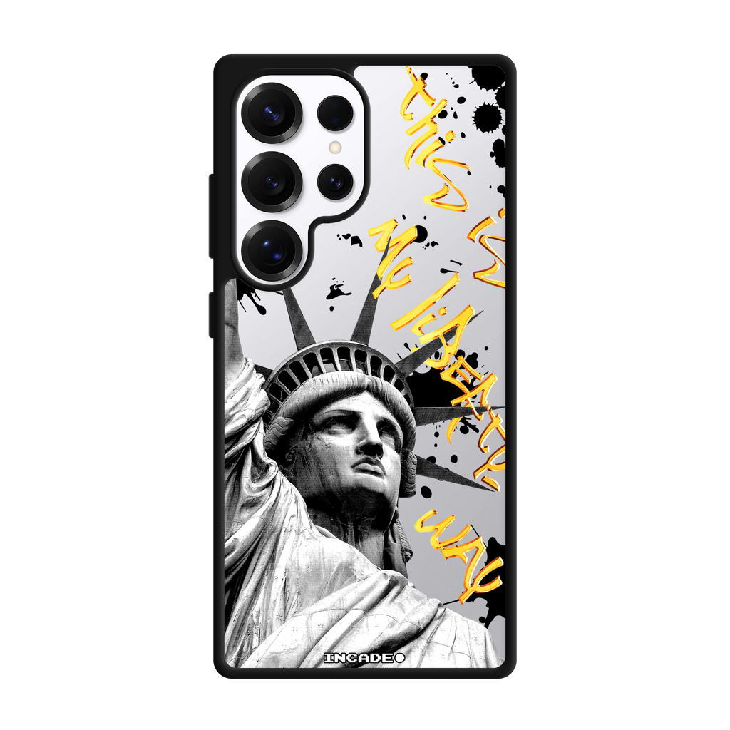 Чохол для Galaxy S25 Ultra з принтом STATUE GREY