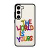 Чохол для Galaxy S23 з принтом +  world
