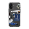 Чохол для iPhone 16 Plus з принтом CLASSY