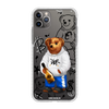 Чохол для iPhone 11 Pro BEAR space gray — INCADE Transparent white