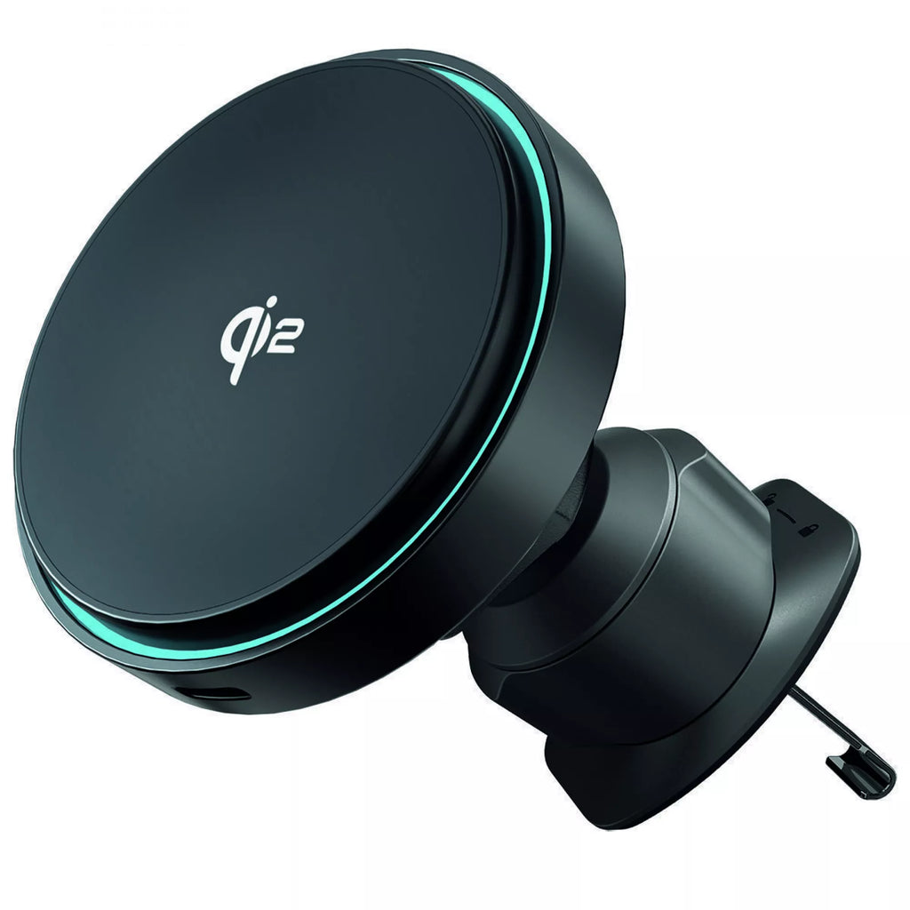 Автомобільний тримач з Бездротовим ЗП Proove Light Circle Qi2 15W