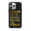 Чохол для iPhone 14 Pro з принтом bad girl gold