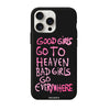 Чохол для iPhone 15 Pro Max з принтом bad girl pink