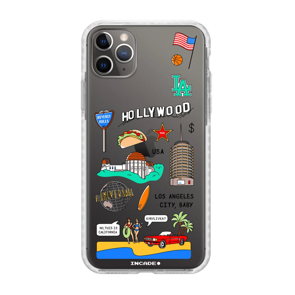Чохол для iPhone 11 Pro Max з принтом LOS ANGELES