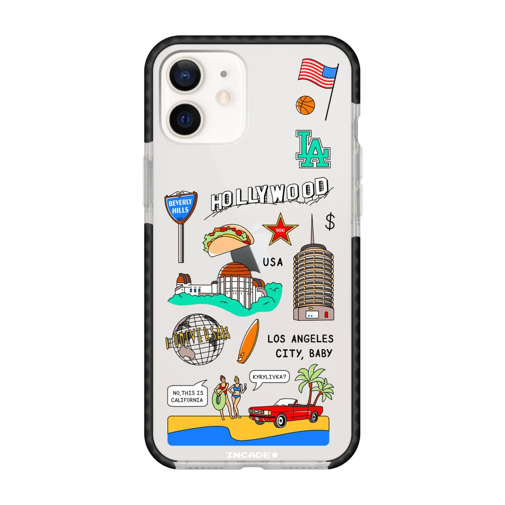 Чохол для iPhone 12 LOS ANGELES - INCADE