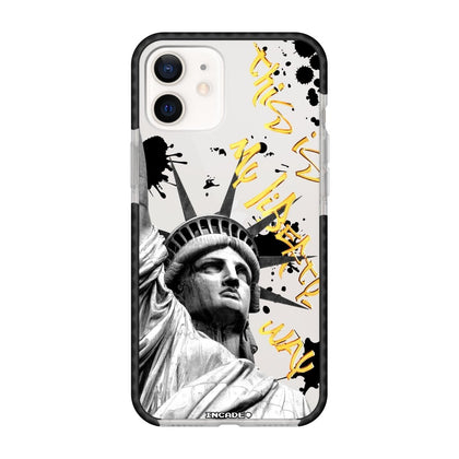 Чохол для iPhone 12 mini STATUE GREY - INCADE