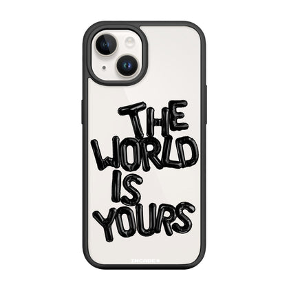 Чохол для iPhone 13 world black - INCADE