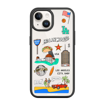 Чохол для iPhone 14 Plus LOS ANGELES - INCADE