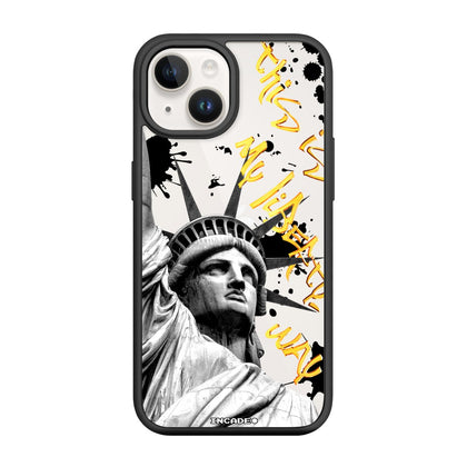 Чохол для iPhone 14 Plus STATUE GREY - INCADE