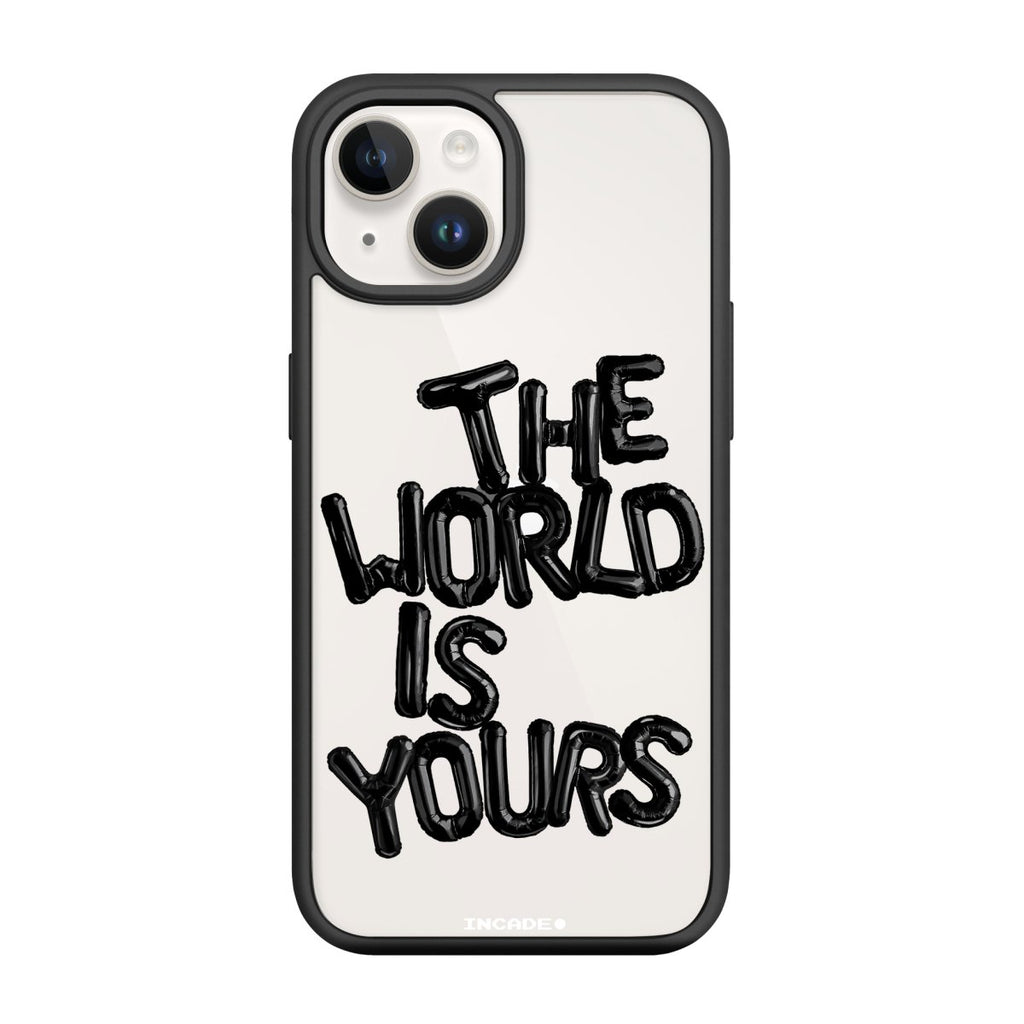 Чохол для iPhone 14 Plus world black - INCADE