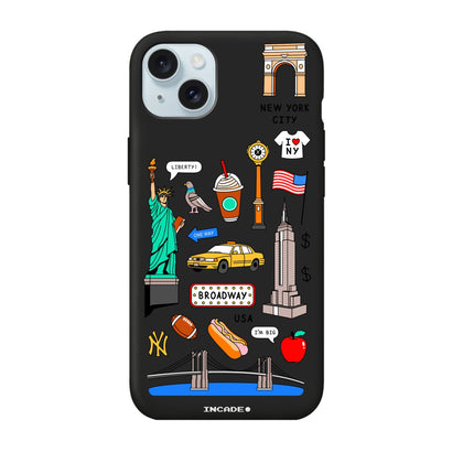 Чохол для iPhone 15 Plus NEW YORK - INCADE