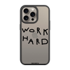 Чохол для iPhone 15 Pro Max з принтом work hard