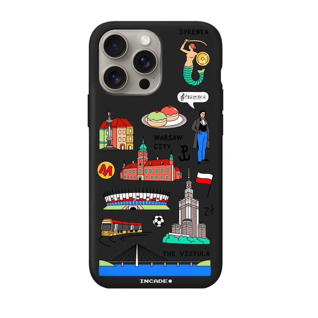 Чохол для iPhone 15 Pro WARSAW - INCADE