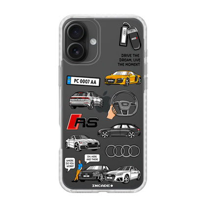 Чохол для iPhone 16 Plus AUDI - INCADE