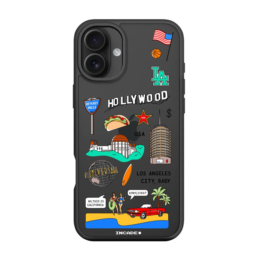 Чохол для iPhone 16 Plus LOS ANGELES - INCADE