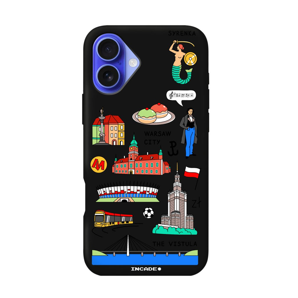 Чохол для iPhone 16 Plus WARSAW - INCADE