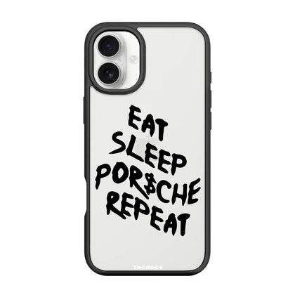 Чохол для iPhone 16 porsche black - INCADE