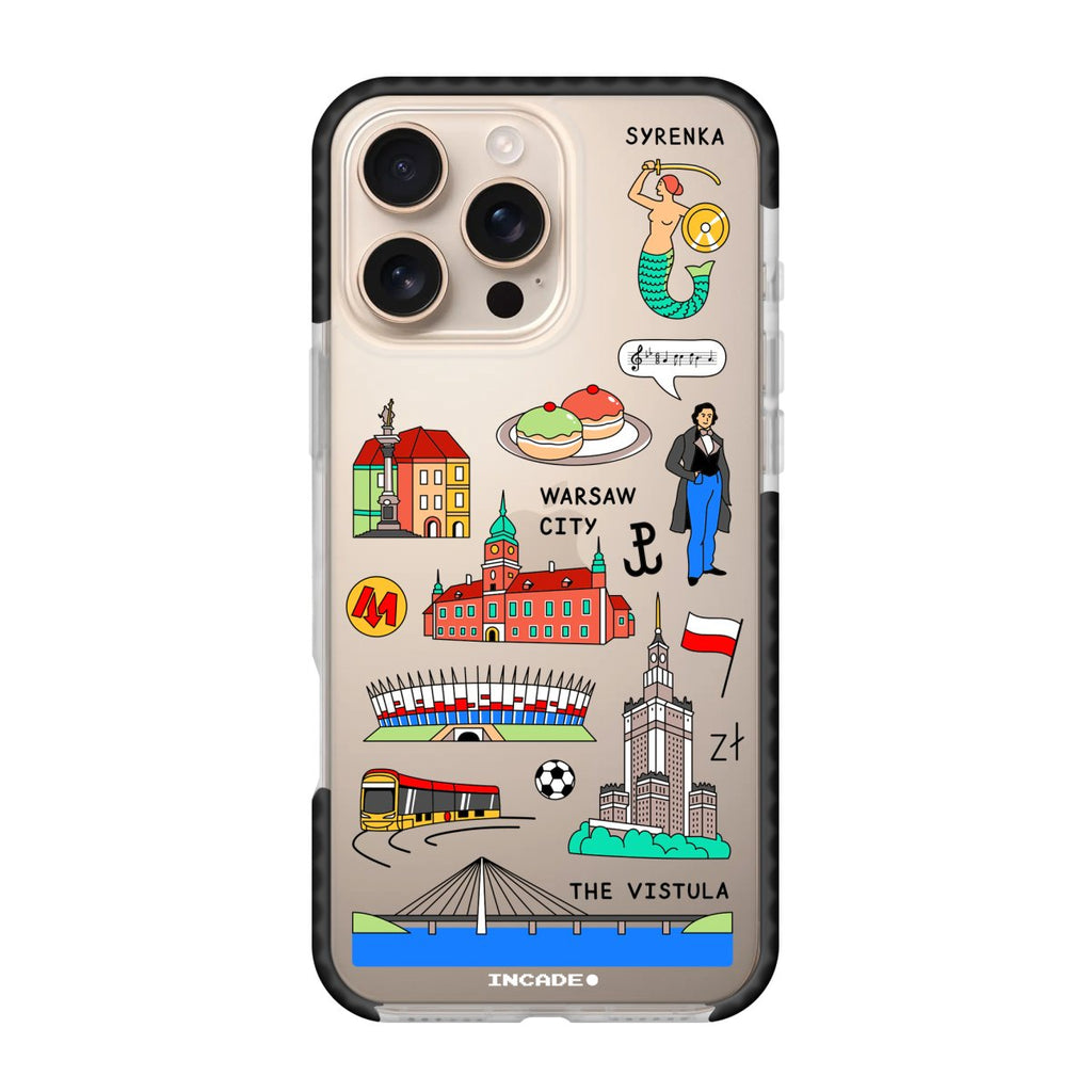 Чохол для iPhone 16 Pro WARSAW - INCADE