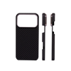 iPhone 17 Pro Max Чохол Premium Kevlar Case with Magnetic Ring | 17 - 17 Pro Max | Black