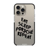 Чохол для iPhone 15 Pro з принтом porsche black