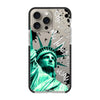 Чохол для iPhone 15 Pro з принтом STATUE GREEN