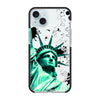 Чохол для iPhone 15 з принтом STATUE GREEN